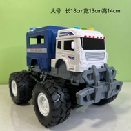Big Foot Car Medical Rescue Vehicle Off-Road Ambulance Sound Light Inertial Children's Toys Drop-Res