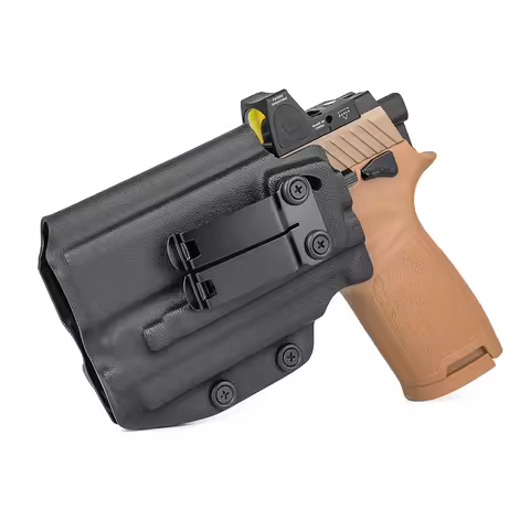 IWB Kydex Holster for Sig Sauer P320 M18/ P320 X CARRY/ P320 Compact w/ Olight Flashlight Baldr S La