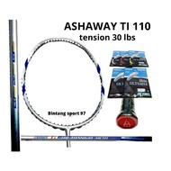 Ashaway ti 110 titanium mesh badminton racket