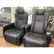 TOYOTA VELLFIRE ALPHARD AGH30 PILOT SEAT FULL LEATHER ORIGINAL JAPAN LIKE NEW