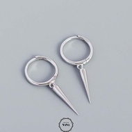 Bông tai Bạc 925 cao cấp kiểu khuyên tròn Rowling – khuyên tai ViVi_Gift