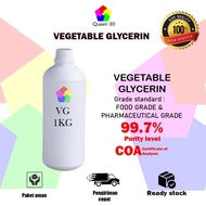 Glycerin 1kg - Vegatable Glycerin - Vegetable Glycerin - Glycerol Pharmaceutical Grade