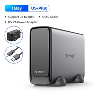 ORICO 20TB NAS 2.5 3.5" HDD Personal Cloud Storage NAS Multi-account Usage Double Encryption Data Sh