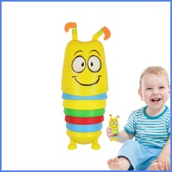 Sensory Slug Toy Colorful Stress Relief Creative Slug Fidget Rainbow Slug With Different Expressions