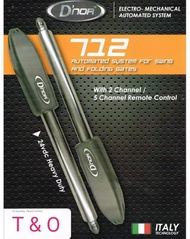 Dnor 712 Heavy Duty Swing and Folding Arm Auto Gate