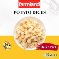 [BenMart Frozen] Farmland Potato Dices 1kg  (1x1cm/2x2cm) - Halal - Vegetable