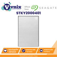 STKY2000401 Seagate ฮาร์ดดิสก์ One Touch with password 2TB Silver HDD By Vnix Group