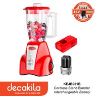 Decakila KEJB051 | 16V SHARE Battery Series Cordless Stand Blender| 300W| 2000mAh| 1.5L| 6 Cups| 2 S