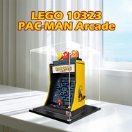 Lego Transparent Acrylic Display Box For Lego 10323 PAC-MAN Arcade Popmart Figurine Labubu Zimomo fo