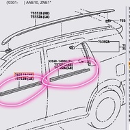 ORIGINAL TOYOTA WISH LEGEND ZNE10 ZNE14 ANE10 ANE11 (2003-2008) DOOR GLASS OUTER MOULDING