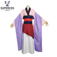 Movie Mulan Cosplay Hanfu Costume Chinese Traditional Clothe for Halloween Party Con Outfit