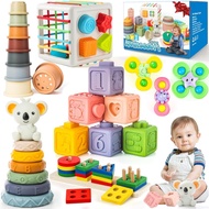 6-in-1 Baby Toys 6 to 12 Months, Montessori Toys for Babies
