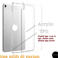 Zb ACRYLIC CASE Clear IPAD 1 IPAD 9 IPAD 8 IPAD 7 IPAD PRO 11 PRO M1 PRO M2 129 IPAD AIR 5 AIR 4 IPA