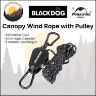 Naturehike BLACKDOG Wind Rope Buckle Supplies Tent Awing Adjuster Outdoor Park Camping Accessories 9