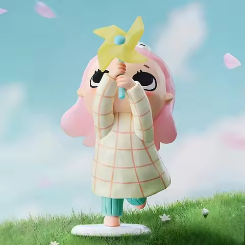 POP MART Nyota Growing Up By Your Way Series Blind Box Mystery Box Caixa Sorpresa Girls Anime Figure