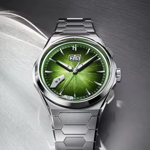 Lucky Harvey Limited Lightweight Self-sounding Automatic Mechanical Mens Watch Gradient Dial 2.0 Chi