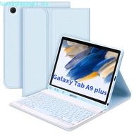 For Samsung Galaxy Tab A9 8.7 Inch Bluetooth Keyboard Case Magnetic Cover with Pencil Slot for Tab A