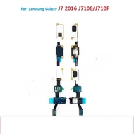 Áp dụng đối với Samsung Galaxy J7 2016 J7108/J710F phím màn hình chính cảm biến trở lại Cáp Bộ tai n