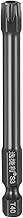 HARFINGTON T40 Security Torx Head Screwdriver Bit 1/4" Hex Shank 3" (75mm) Long Magnetic Tamper Proo