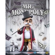 ACE Sneakers-Doll MIGHTY JAXX OFF WERK Real Estate Tycoon MR.MONOPOLY 6.5 Inch