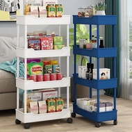 Cabinet by the Refrigerator Shelf Small Size Crack Storage Cabinet 10cm Narrow Dining Side Cabinet 2