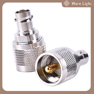 Warm Light PL259 UHF PLUG MALE TO BNC SOCKET FEMALE RF ADAPTER