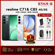 realme C85 5G / C71 4G (6GB/8GB+128GB/256GB) | 100% realme Original Malaysia New Set