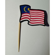 Mini hand flag 14 bendera negeri + 2 bendera malaysia / flag stick ( 1 set ada 14 negeri +2 bendera 