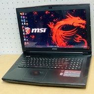 MSi i7 high end Gaming laptop with Ssd gtx Graphic 17.3” FHD SCREEN