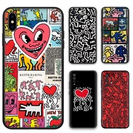 Vivo Y53t Y55 5G Y52t Y15S 15A Y35 Y22 Y22S S16 Pro Y16 T1 T1X Y10 Y53S Y75 keith haring 27F9  Soft Phone Case