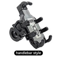 Giá giữ điện thoại điều chỉnh 1080 ° cho giá đỡ chống sốc xe gắn máy xe đạp thích hợp cho điện thoại