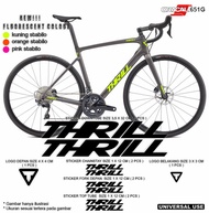 Thrill Cutting Stiker Sepeda RB Untuk Frame Sepeda