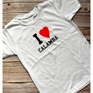 Calamba Souvenir T-shirts. I Love Design