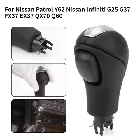 Automatic Gear Shift Knob For Nissan Patrol Y62 Nissan Infiniti G25 G37 FX37 EX37 QX70 Q60 34910-JK0