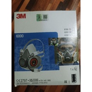 3M 6000 (6200 M SIZE) HALF FACE PIECE CARTRIDGE