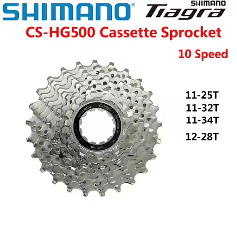 Shimano Tiagra CS-HG500 4700 4600 Road Bike 10 Speed Cassette Sprocket Freewheels For 10-Speed Road 