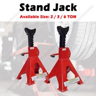 Heavy Duty Double Safety Car Jack Stands 2 TON 3 TON 6 TON Stand Jack Garage Jack Kereta Service Jac