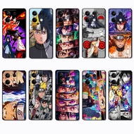 for 3c Xiaomi POCO X6 M6 F6 Pro Redmi Turbo 4 Pro NS46 Naruto sasuke Anime Fashionable soft black ph
