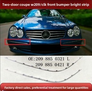 KUST | Chromed Bumper Trim Front for CLK W209