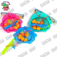Children's MAGNETIC DUCK FISHING TOY + DUCK BASKET [OCT533] - MAGNET SCOOPING DUCK TOY - MAGNET DUCK