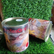 PROTEXONE DOFF CANDI CAT BATU ALAM HITAM DOFF STONE COATING ANDESIT-Hosebuild