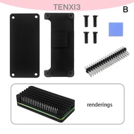 TENXI3 Raspberry Pi ZERO 2 W nhôm trường hợp vỏ bọc thép với pad nhiệt Tản nhiệt GPIO tiêu đề thụ độ