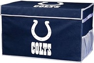 Franklin Sports NFL Folding Storage Footlocker Bins - Official NFL Team Storage Organizers - Collaps