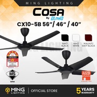 (Sirim) ALPHA COSA Ceiling Fan CX10 EX9 56" 40" Remote Control 12+12 Speed 5 ABS Blade Kipas Siling 