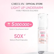 【Official】GMEELAN Sakura Underarm Whitening Cream Body Lotion Moisturizer 30g Skin Care Beauty Cherr