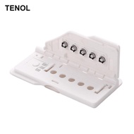 [TENOL] 5 Hole Mini Punch Portable Pocket Binding Machine for Card A5 Papers Planner