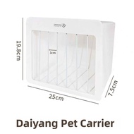 Da Yang Acrylic Rabbit Grass Stand Indoor Pet Feeder Fixed Internal Design Leak Proof Guinea Pig Chi