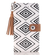 Protective Case X Card Japanese Tassel iphone Lotte Leather Case Car Line Mobile Phone Ethnic Style 