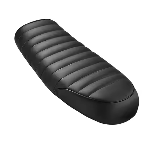 Universal Motorcycle Cafe Racer Seat Vintage Saddle Flat Pan Pad Retro Seat Retro Cafe Racer for Hon