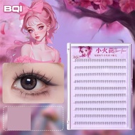 Sadoline~BQI 13mm 100-120 Cluster False Eyelashes With Glue Self-Adhesive New Upgraded Softer Lashes